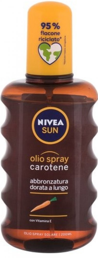 Nivea Sun olej na opalování sprej s karotenem SPF0 200 ml | Srovnanicen.cz