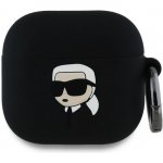 Karl Lagerfeld 3D Logo NFT Karl Head Silikonové Pouzdro pro AirPods 4 KLA4RUNIKK – Zboží Živě