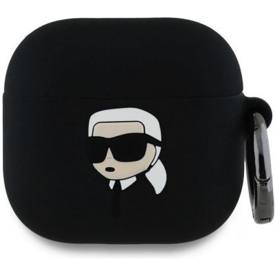 Karl Lagerfeld 3D Logo NFT Karl Head Silikonové Pouzdro pro AirPods 4 KLA4RUNIKK – Zboží Živě
