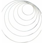 Kreatinka Kovový kruh na obháčkování ECRU 60cm – Zboží Dáma