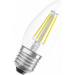 Osram LED žárovka LED E27 B35 4W = 40W 470lm 2700K Teplá bílá 300° Filament STAR – Zboží Mobilmania