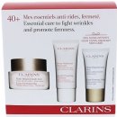 Clarins Extra Firming denní krém Extra-Firming 50 ml + noční krém Extra-Firming 15 ml + čisticí pěna Gentle Foaming Cleanser 30 ml dárková sada