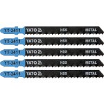 Yato pilový list do přímočaré pily na kov 100mm typ T 8TPI 5 ks YT-3411 – Zboží Dáma