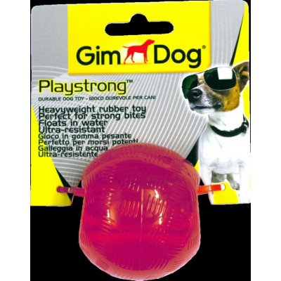 Gimborn Playstrong míč z tvrzené gumy 6 cm – Zbozi.Blesk.cz