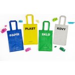 4dílná Sada - tašky na třídění odpadů (kovy) 25 l / 45 l velikost tašek: velká 45 l – Zboží Dáma
