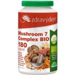 Zdravý den Mushroom 7 Complex BIO 180 kapslí – Sleviste.cz