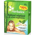 Herbalex bylinné detoxikační náplasti 10 ks + 40% gratis – Hledejceny.cz