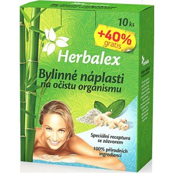 Herbalex Bylinné detoxikační náplasti 14 ks