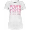 Dámská Trička PUMA dámské tričko WHITE/PINK