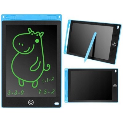 Digitální grafický zápisník tablet 8,5 Modrý – Zboží Dáma