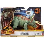 Mattel Jurský svět Nadvláda Ohlušující útok TRICERATOPS – Hledejceny.cz