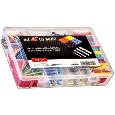 sada letovacích spojek a smršťovacích bužírek (448 ks) | Zboží Auto