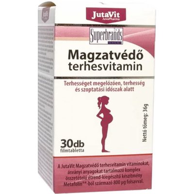 JutaVit Pregnancy Vitamin Fetal Protection 30 tablet – Hledejceny.cz