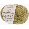 Příze Austermann Nordic Tweed 10 Zelený