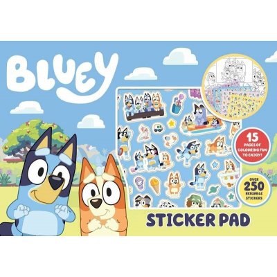 Character samolepkový blok Bluey – Zboží Dáma Character samolepkový blok Bluey – Zboží Dáma