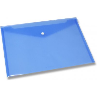 Foldermate Clear Carry File spisovka A4 modrá – Zboží Živě