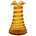 Váza 32cm - Hobnail - Ananas - amber – Hledejceny.cz