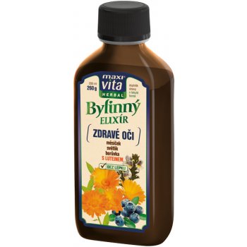 MaxiVita Herbal Bylinný sirup Zdravé oči 260 g 200 ml