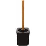 5five Simply Smart Toaletní kartáč z plastu černý 12 x 12 x 38 cm – Zboží Dáma