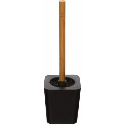 5five Simply Smart Toaletní kartáč z plastu černý 12 x 12 x 38 cm – Zboží Dáma