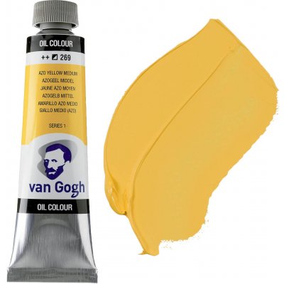 Van Gogh Olejová barva 40 ml Azo Yellow Medium – Hledejceny.cz