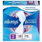 Always Infinity Long velikost 2 vložky s křidélky 11 ks – Zboží Mobilmania