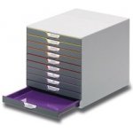 Durable Varicolor box 10 zásuvek šedý – Sleviste.cz