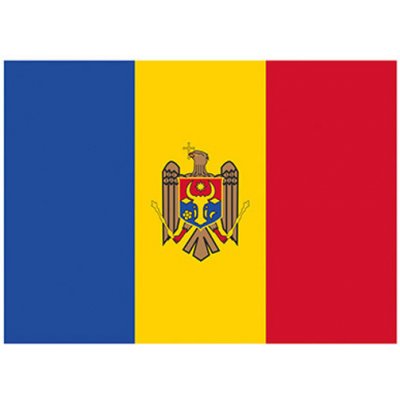 Printwear Vlajka Moldavska Flagmd Moldova 90 x 150 cm – Zboží Mobilmania