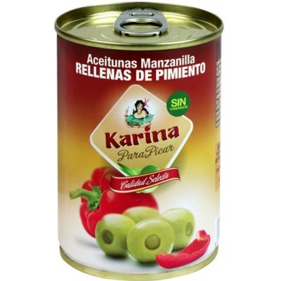 Karina Olivy plněné paprikou 295 g – Zboží Dáma