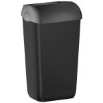 Marplast Colored odpadkový koš nástěnný s víkem 23 l, ABS, Soft Touch, černá mat – Hledejceny.cz