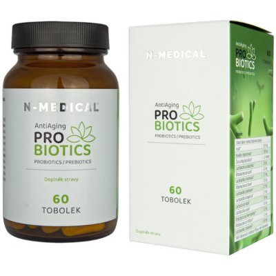 Antiaging Probiotics N-Medical 60 tobolek – Hledejceny.cz