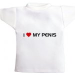 Tričko na láhev I love my penis – Zboží Mobilmania