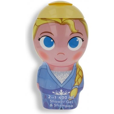 EP LINE Frozen Elsa 2D sprchový gel a šampón 400 ml