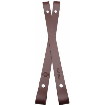 Kreatinka/Popruh kožený HNĚDÝ Délka: 70cm, Logo: Ruční práce, Kovový komponent: Stříbrný – Zboží Mobilmania