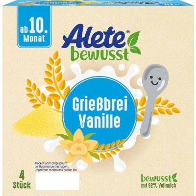 Alete vanilková krupicová kaše 400 g – Zboží Dáma