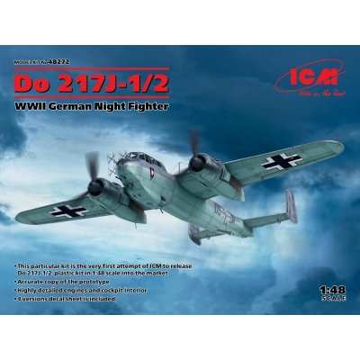 ICM Dornier Do 217J German Night Fighter WWII 48272 1:48 1:2