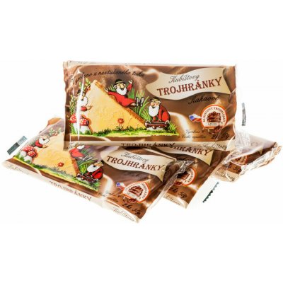 Kubištovy trojhránky kakaové 2ks 50 g – Zboží Dáma