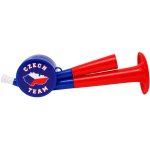 SPORTTEAM Dvojitá trubka - hokej - ČR fanoušek - 23 x 6 cm – Hledejceny.cz