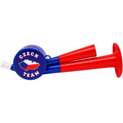 SPORTTEAM Dvojitá trubka - hokej - ČR fanoušek - 23 x 6 cm – Hledejceny.cz