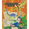 3D puzzle ArtLover 3D puzzle Dinosauři s barvičkami sada 3 ks