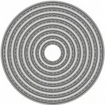 Wiler Vyřezávací šablona Kruhy velké 8 ks – Zboží Dáma