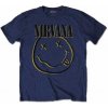 Dětské tričko Nirvana tričko, Inverse Smiley Blue