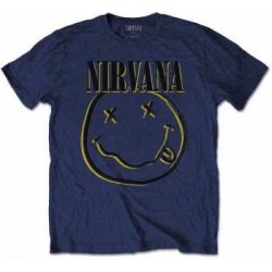 Nirvana tričko, Inverse Smiley Blue