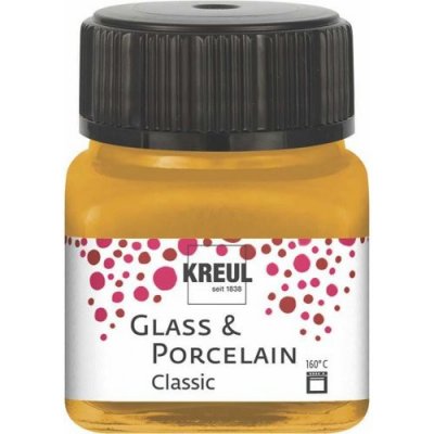 Kreul Barva na sklo a porcelán classic 20 ml ZLATÁ – Sleviste.cz