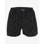 Gina dětské trenky volné chlapecké šité s potiskem 65016P černá petrolejová – Hledejceny.cz