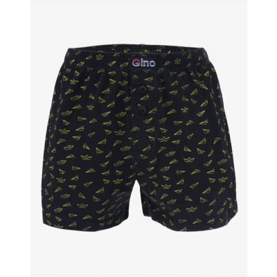 Gina dětské trenky volné chlapecké šité s potiskem 65016P černá petrolejová – Hledejceny.cz