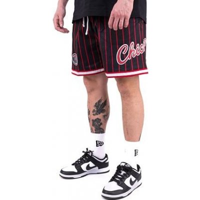 Mitchell & Ness NBA M&N CITY COLLECTION MESH SHORT BULLS Black Red