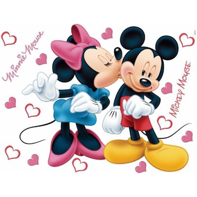 AG Design AGF00882 Samolepicí dekorace Mickey mouse (65 x 85 cm)