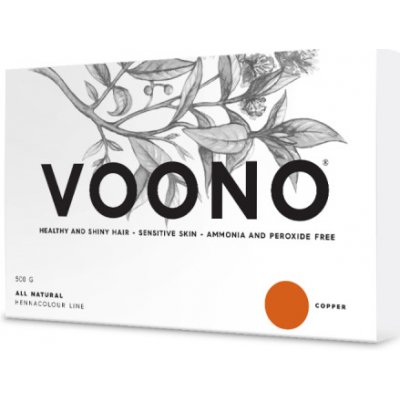 Voono Henna Copper měděná 500 g – Zbozi.Blesk.cz