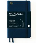 MONOCLE by Leuchtturm1917 Dotted Pocket Softcover Notebook Kapesní zápisník A6 tečkovaný měkká vazba 117 listů Navy – Zboží Dáma